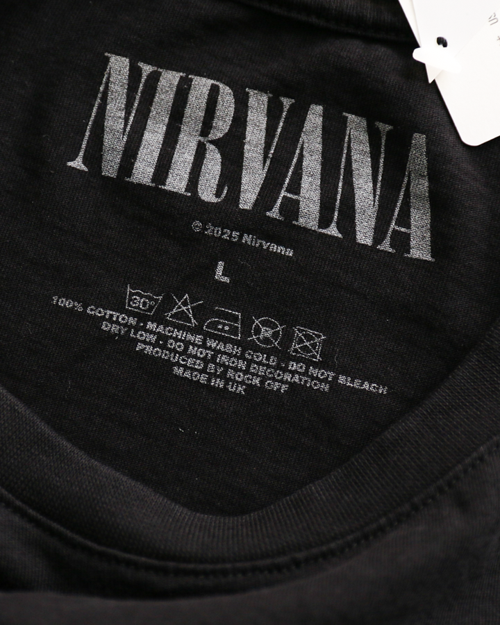 THRIFTY LOOK "NIRVANA" TEE Black