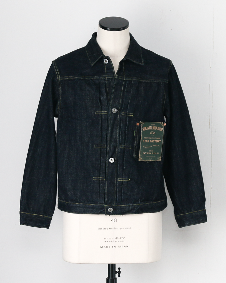 FOB factory エフオービーファクトリー F2460 WWⅡ DENIM BLOUSE