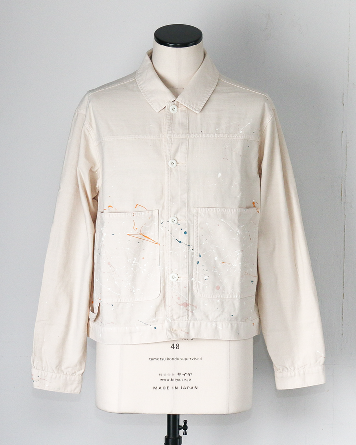 melple メイプル Carpenter Jacket Natural