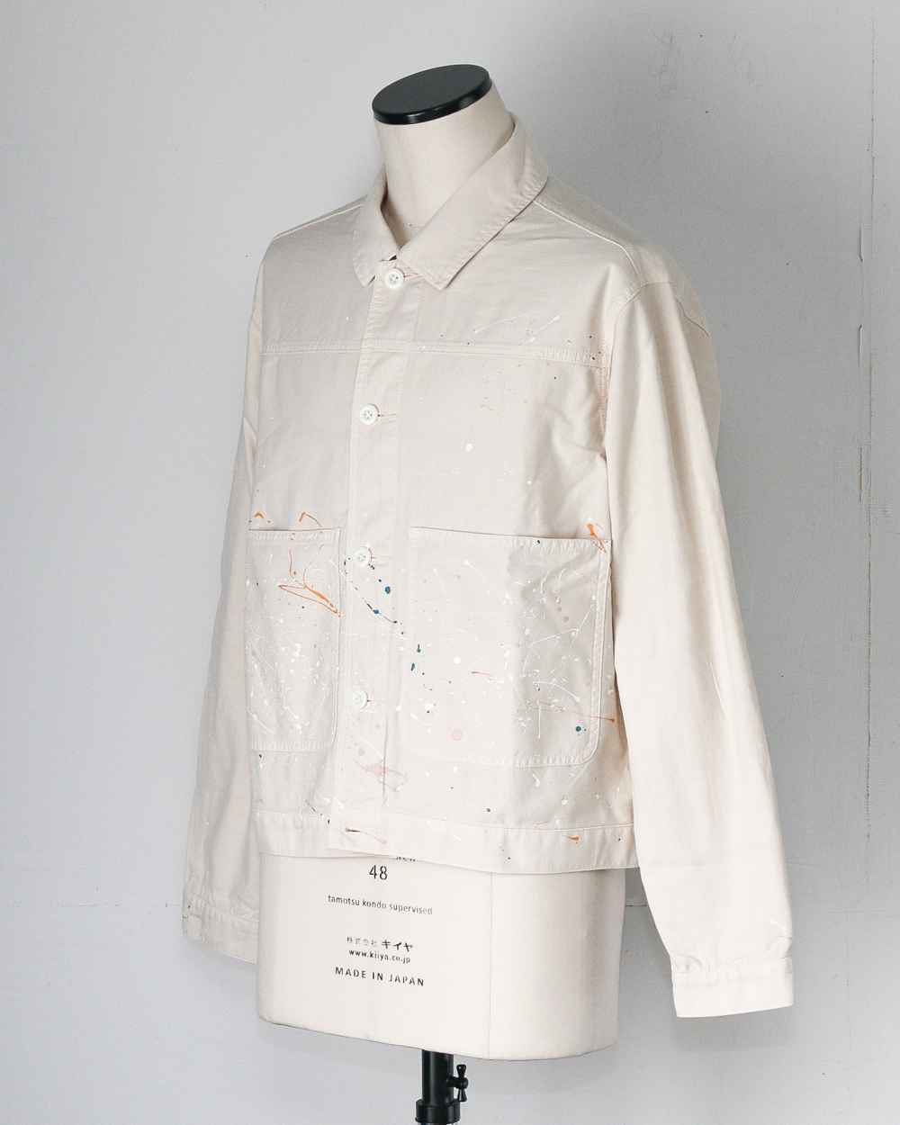 melple メイプル Carpenter Jacket Natural