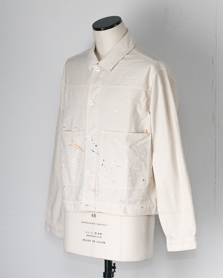 melple メイプル Carpenter Jacket Natural