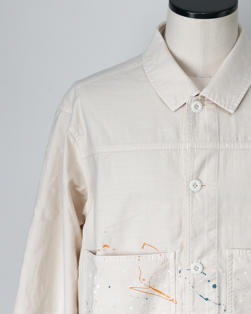 melple メイプル Carpenter Jacket Natural
