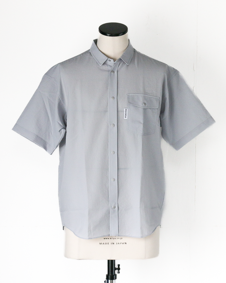 RIDGE MOUNTAIN GEAR Basic Short Sleeve Shirt Quiet Grey