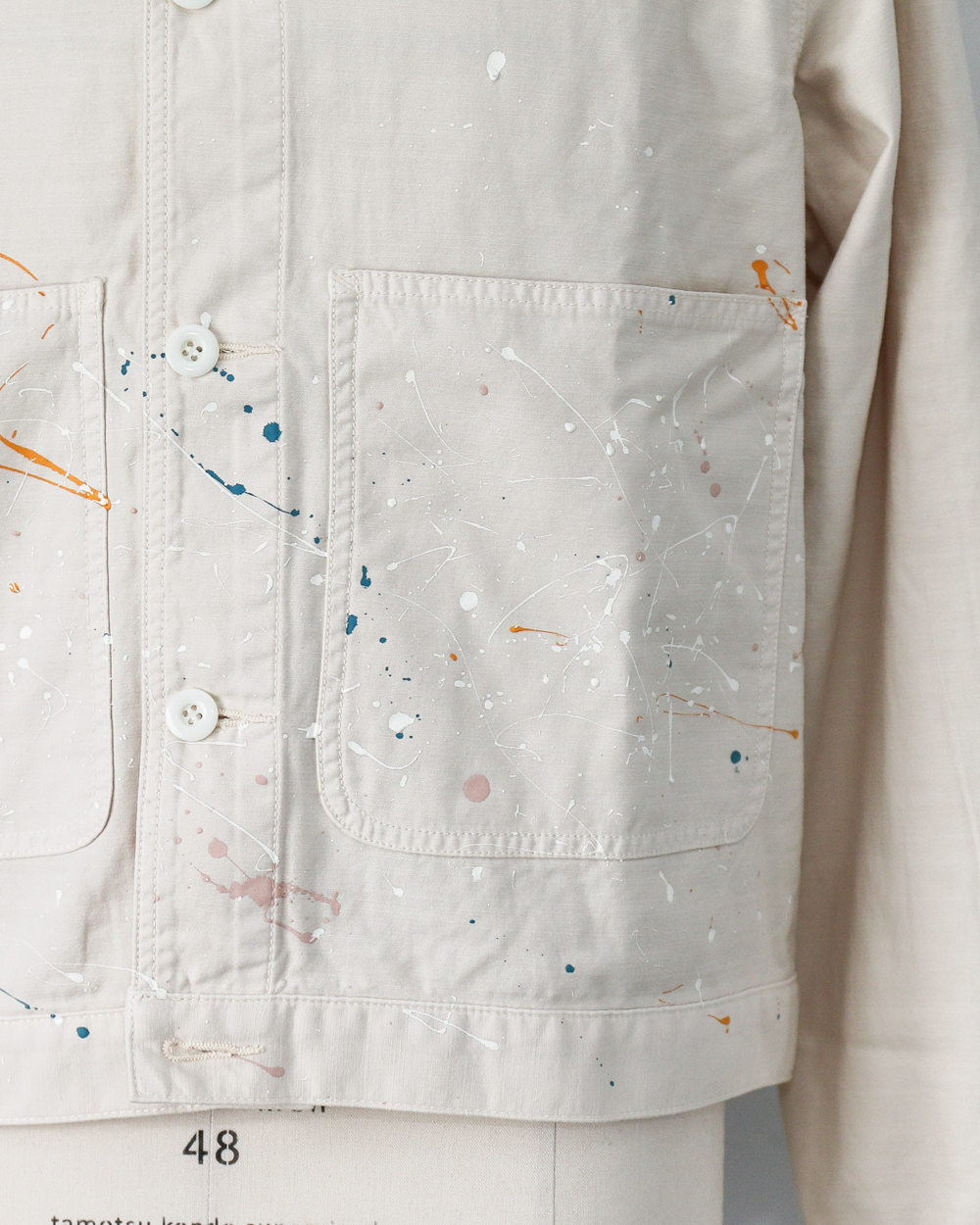 melple メイプル Carpenter Jacket Natural