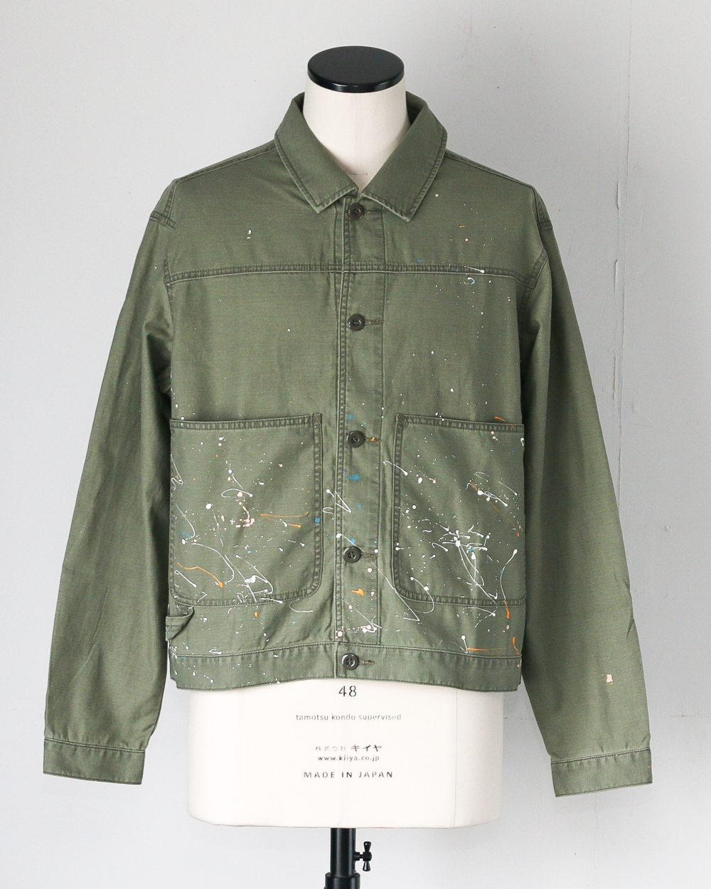 melple メイプル Carpenter Jacket Olive