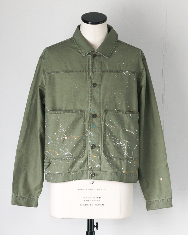 melple メイプル Carpenter Jacket Olive