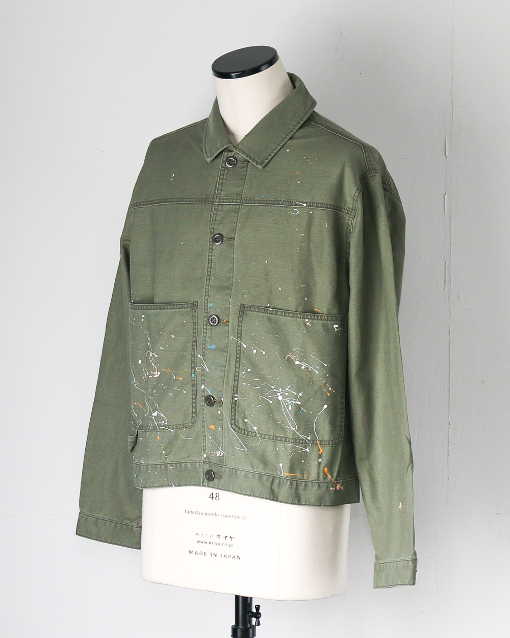 melple メイプル Carpenter Jacket Olive