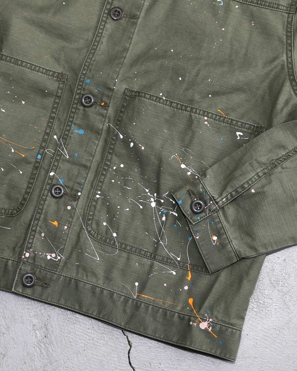 melple メイプル Carpenter Jacket Olive