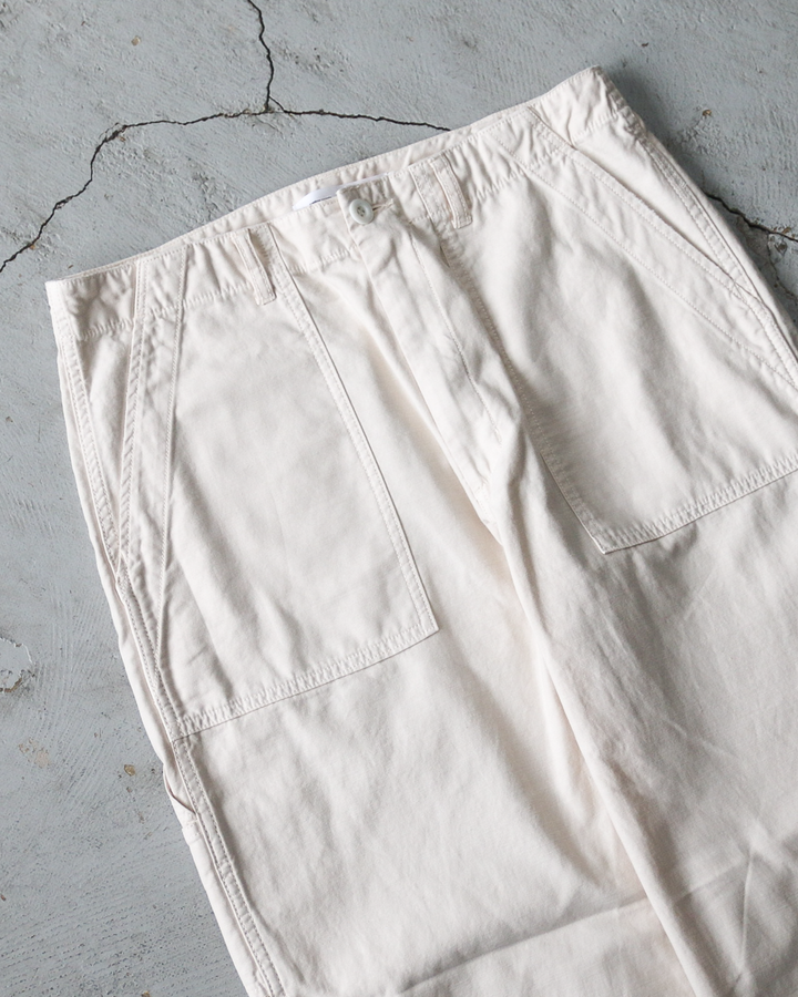 melple メイプル Carpenter Pants Natural