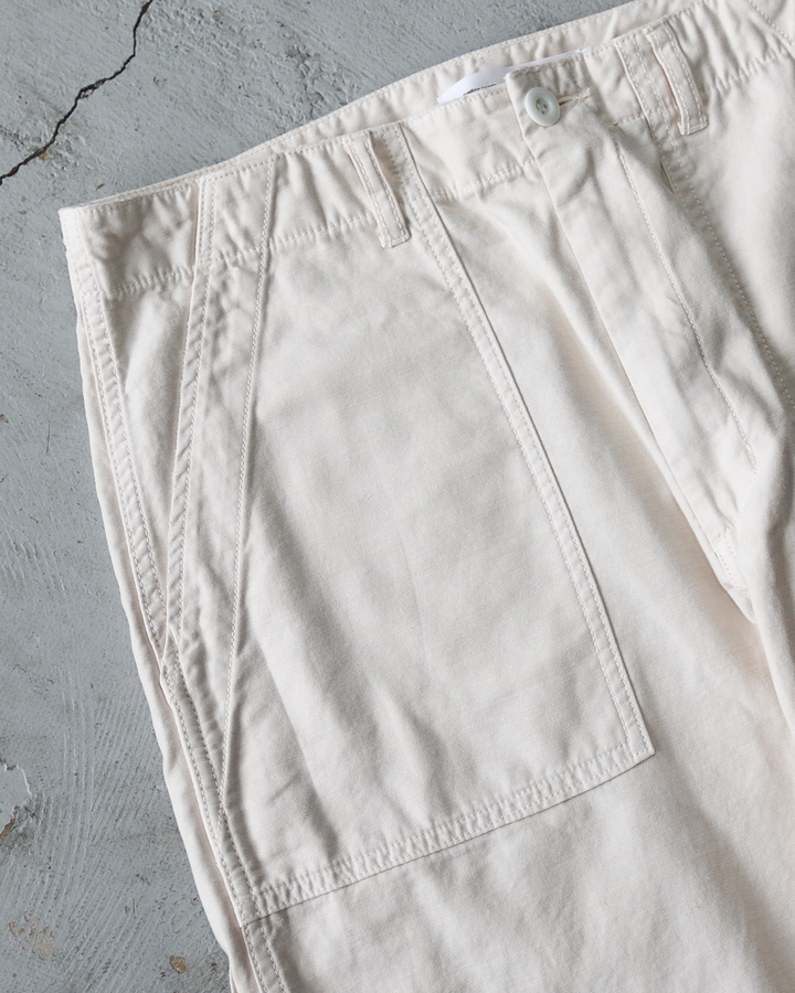 melple メイプル Carpenter Pants Natural