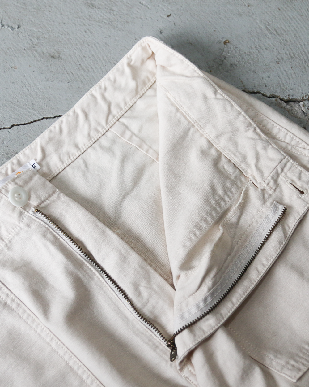 melple メイプル Carpenter Pants Natural