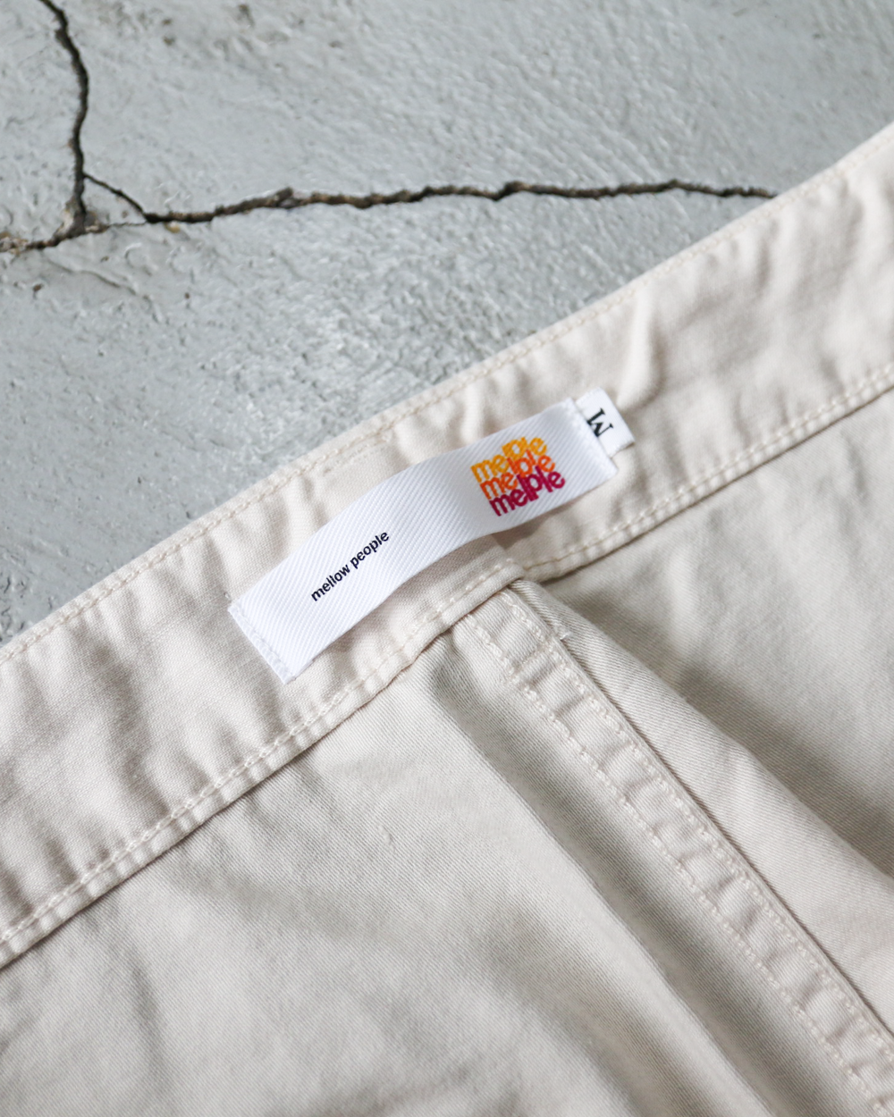 melple メイプル Carpenter Pants Natural