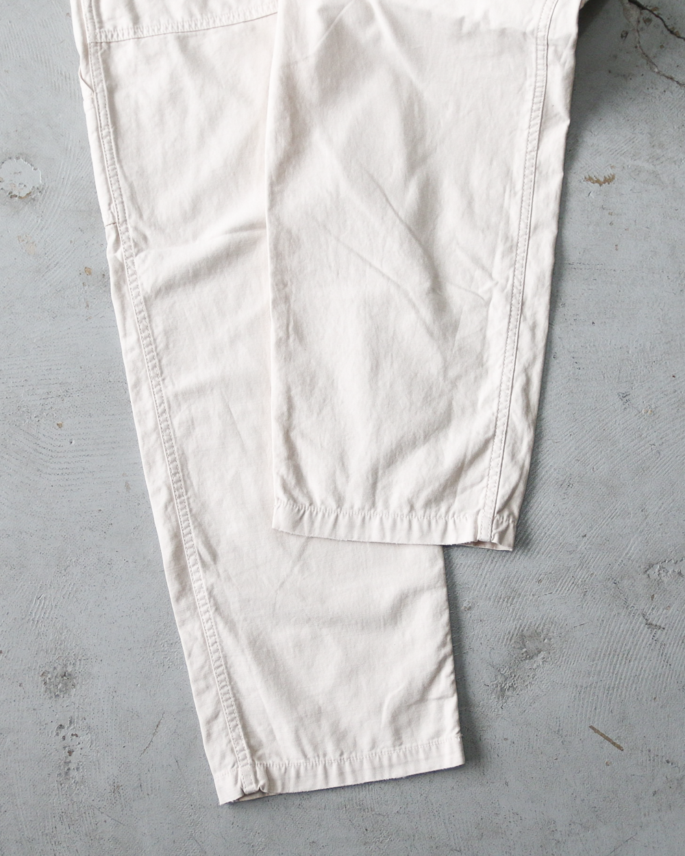 melple メイプル Carpenter Pants Natural