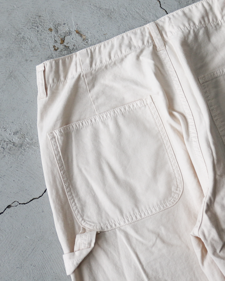 melple メイプル Carpenter Pants Natural