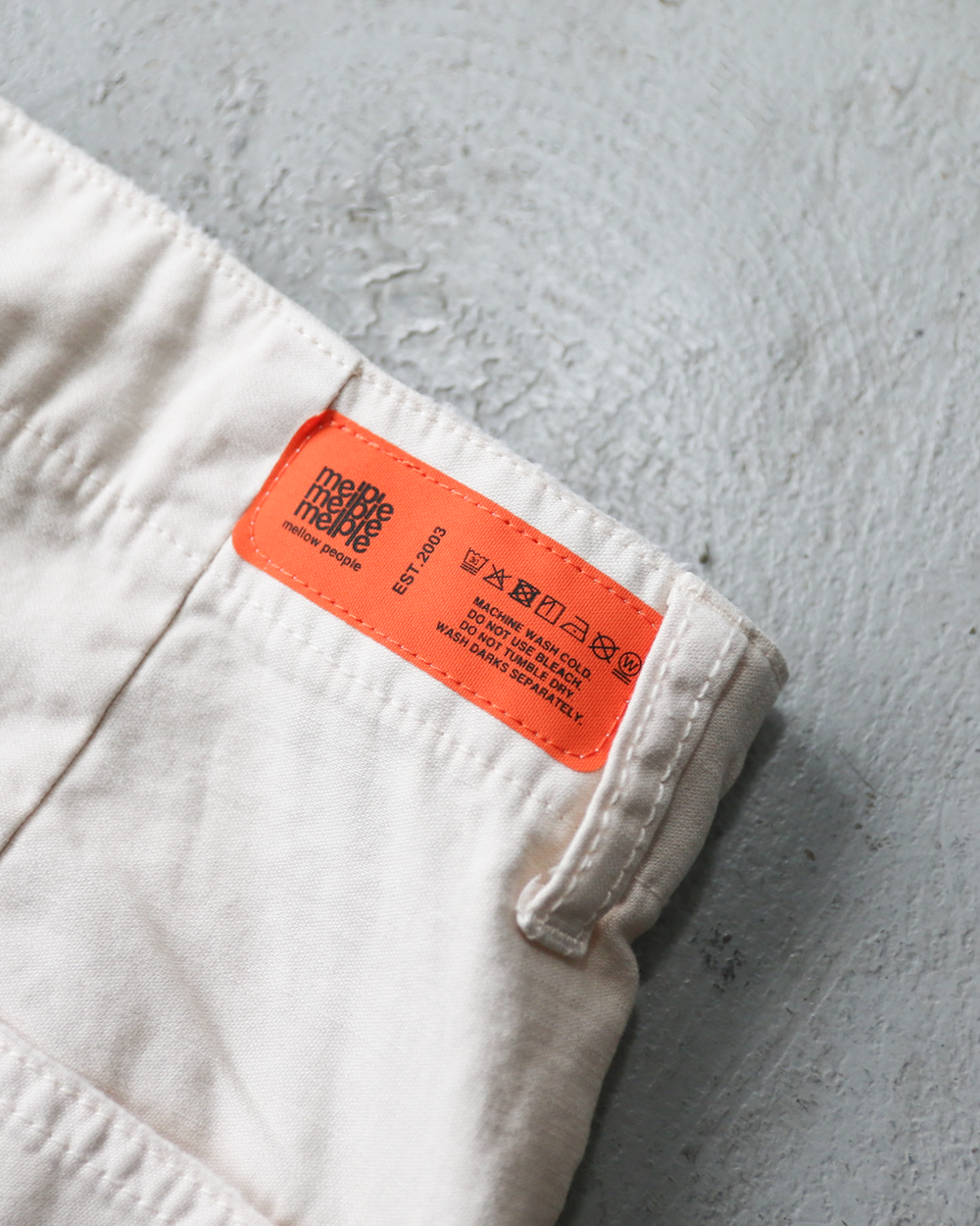 melple メイプル Carpenter Pants Natural