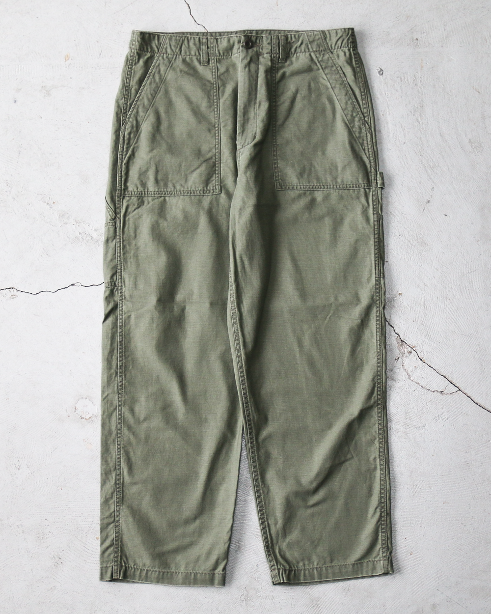 melple メイプル Carpenter Pants Olive