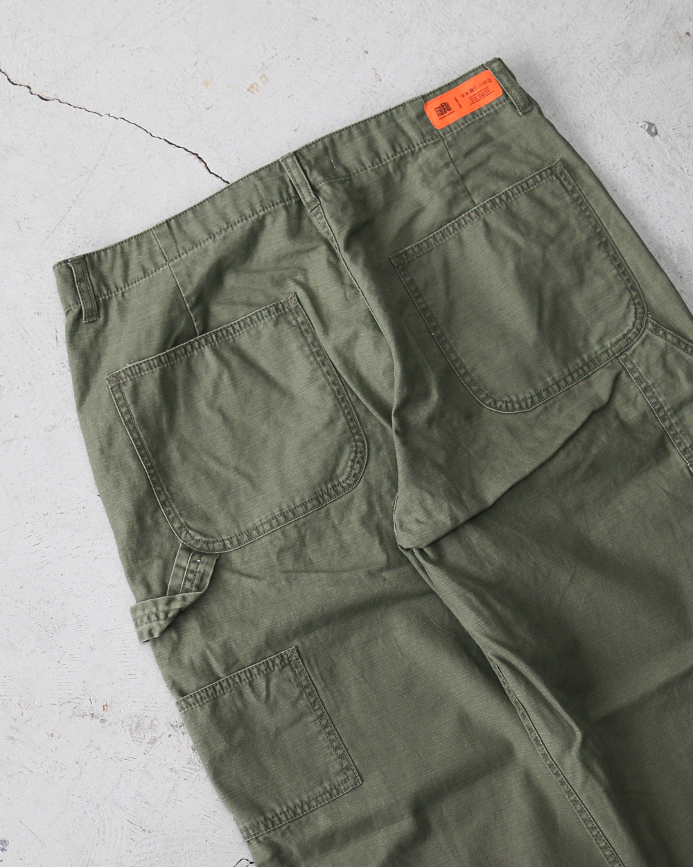 melple メイプル Carpenter Pants Olive