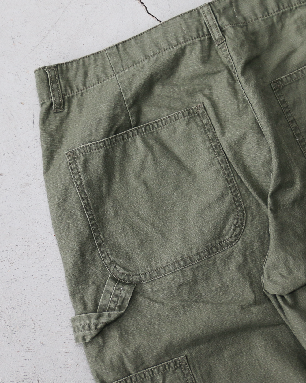 melple メイプル Carpenter Pants Olive