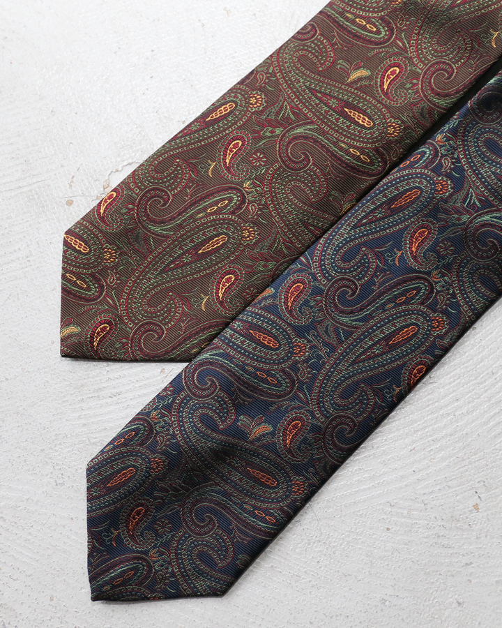 NAVY ROOTS ネイビールーツ NR-TE26-00-2 Archive Paisley Necktie