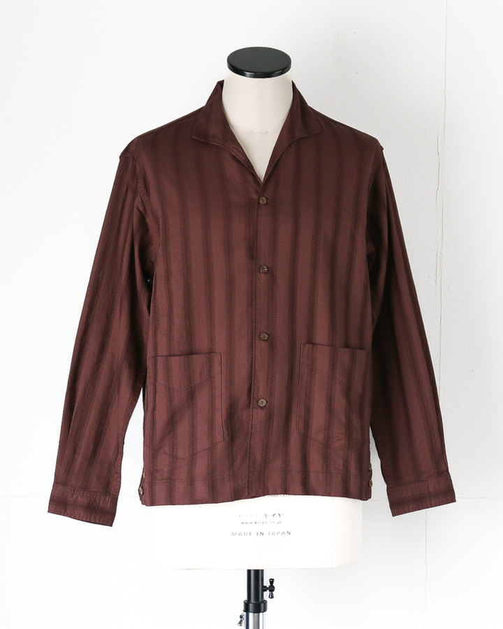 TROPHY CLOTHING TR26SS-403 Havana L/S Shirt Brown