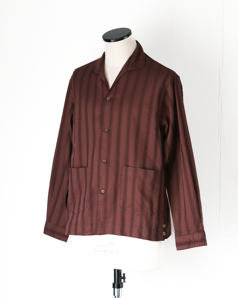 TROPHY CLOTHING TR26SS-403 Havana L/S Shirt Brown