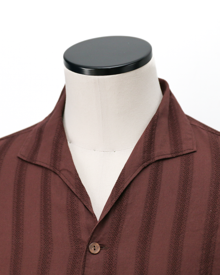 TROPHY CLOTHING TR26SS-403 Havana L/S Shirt Brown
