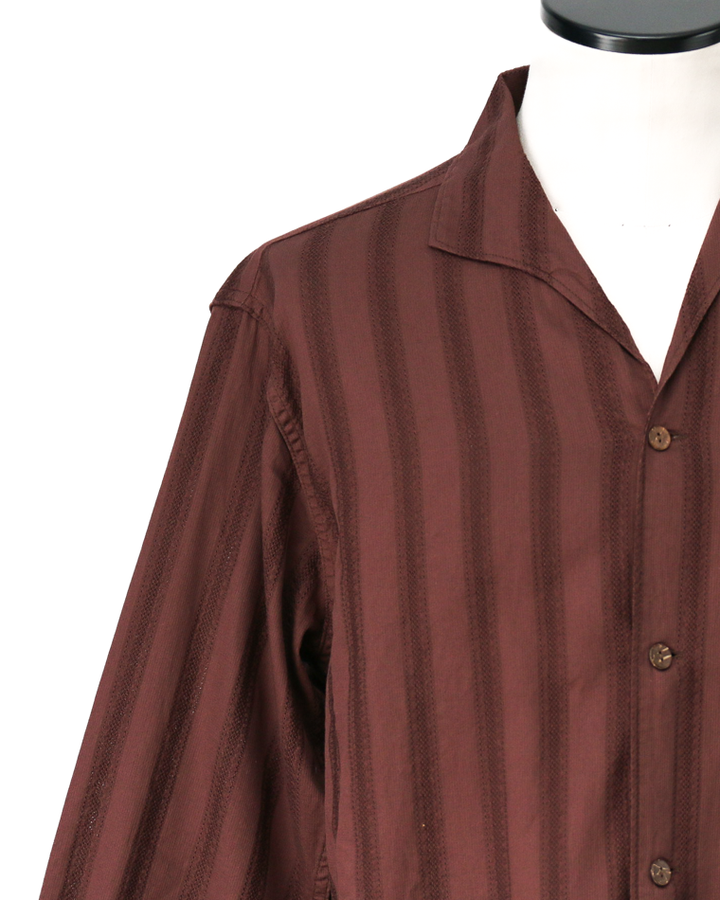 TROPHY CLOTHING TR26SS-403 Havana L/S Shirt Brown