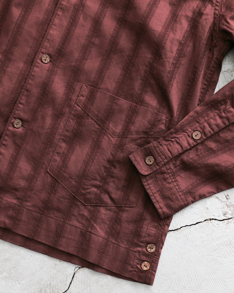 TROPHY CLOTHING TR26SS-403 Havana L/S Shirt Brown