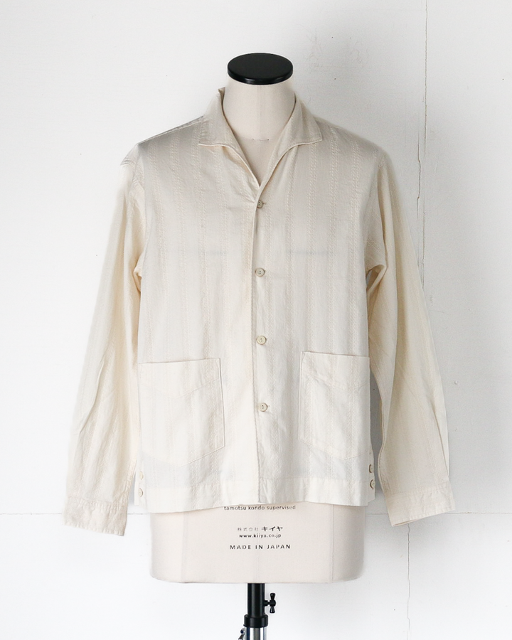 TROPHY CLOTHING TR26SS-403 Havana L/S Shirt Natural