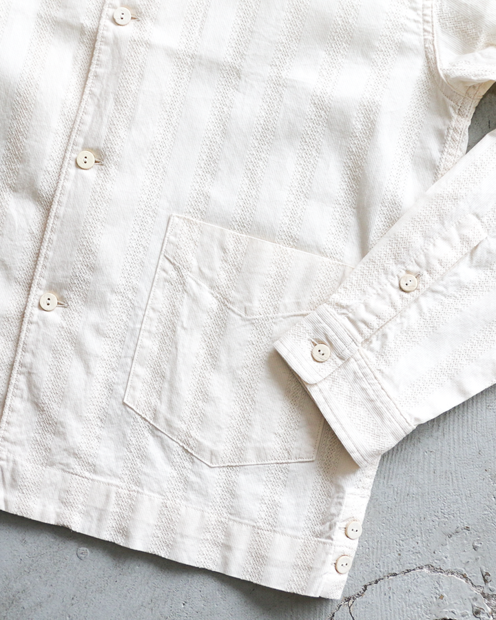TROPHY CLOTHING TR26SS-403 Havana L/S Shirt Natural