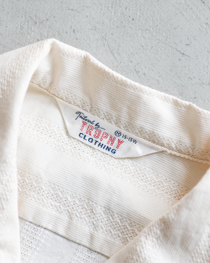 TROPHY CLOTHING TR26SS-403 Havana L/S Shirt Natural