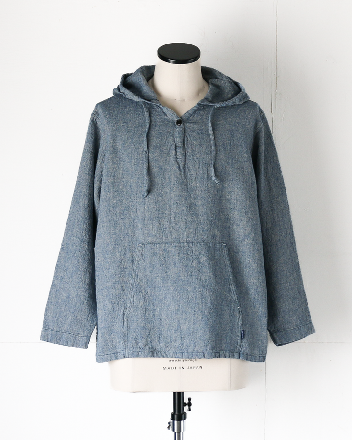 TURN ME ON Linen Chambray Parka