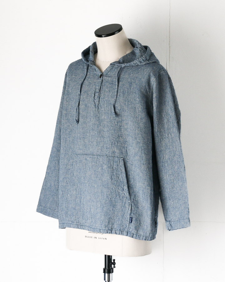 TURN ME ON Linen Chambray Parka