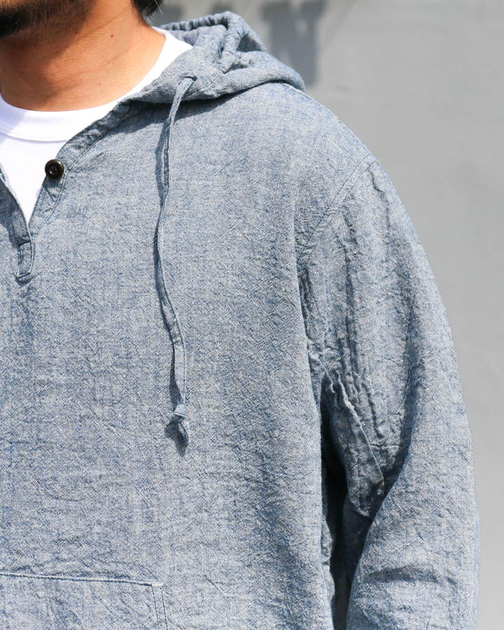 TURN ME ON Linen Chambray Parka