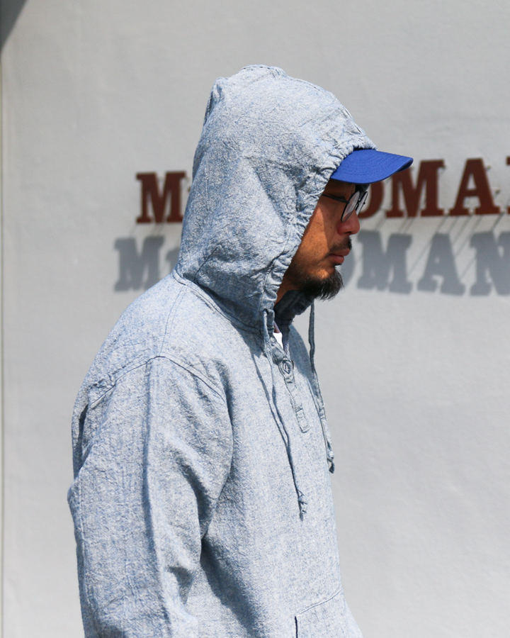 TURN ME ON Linen Chambray Parka