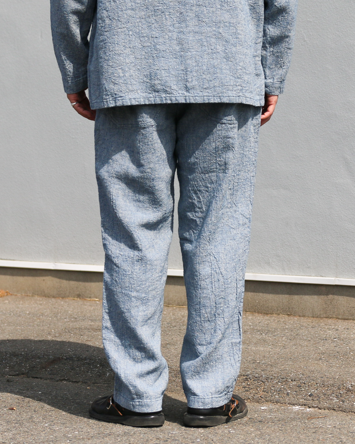 TURN ME ON Linen Chambray Wide Easy Pants