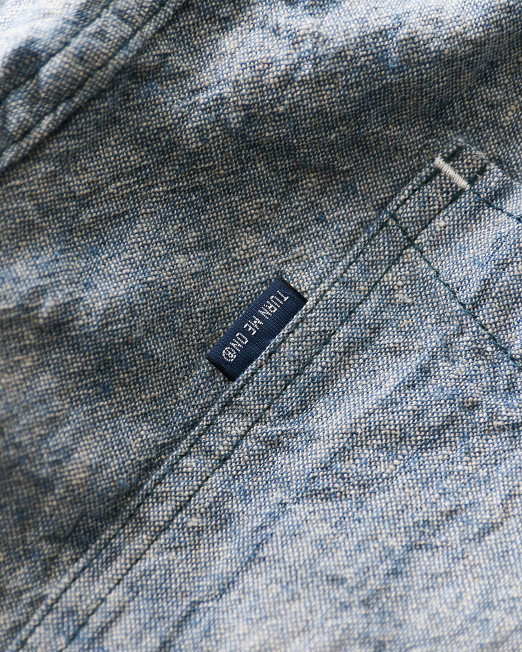 TURN ME ON Linen Chambray Wide Easy Pants