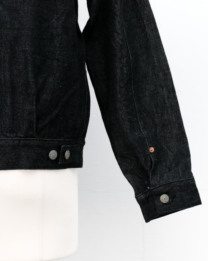 SUGAR CANE SC15650 14.25oz. BLACK DENIM JACKET 1953 MODEL