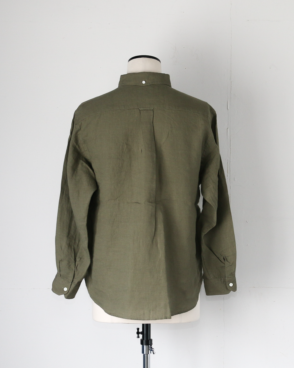 JAMES &amp; CO. STANDARD SHIRT Pujol Relax -LINEN- Khaki