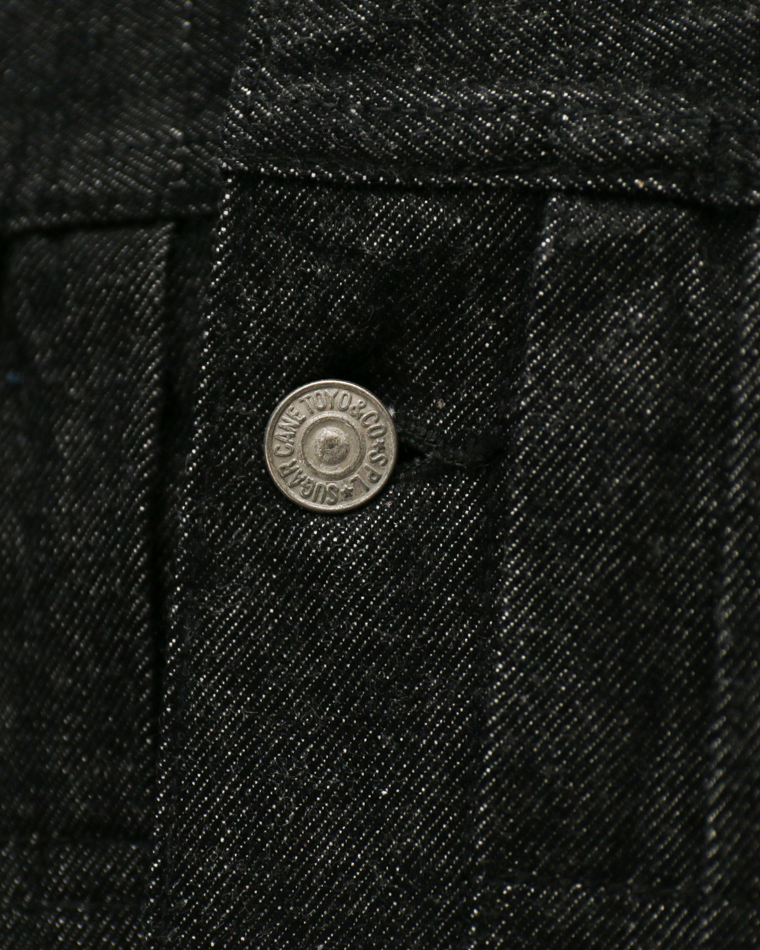 SUGAR CANE SC15650 14.25oz. BLACK DENIM JACKET 1953 MODEL