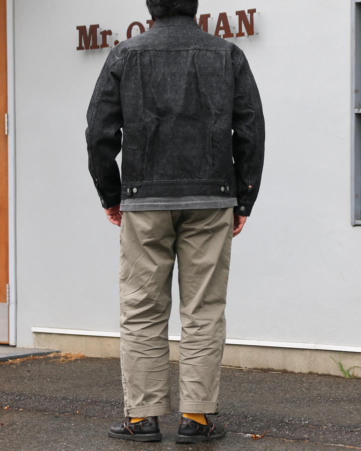 SUGAR CANE SC15650 14.25oz. BLACK DENIM JACKET 1953 MODEL