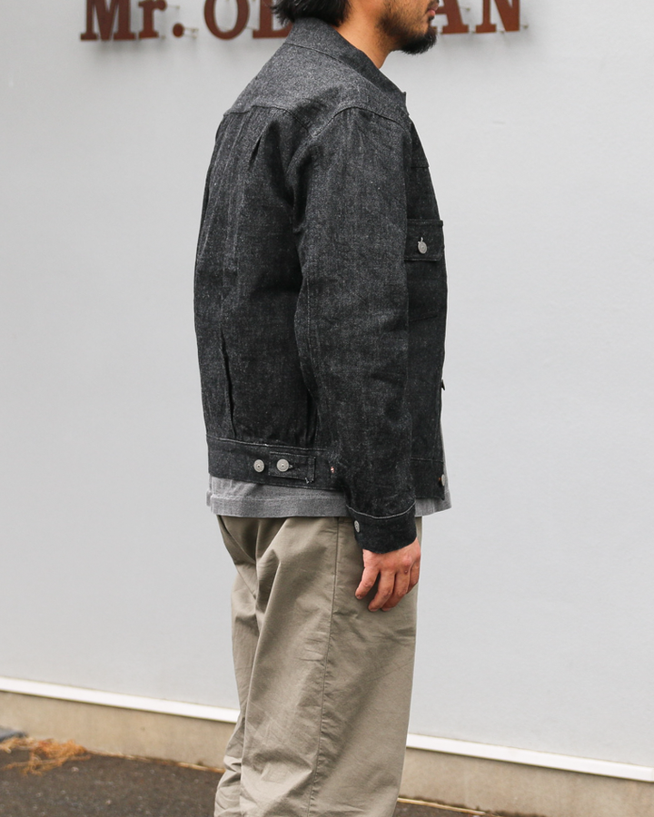 SUGAR CANE SC15650 14.25oz. BLACK DENIM JACKET 1953 MODEL