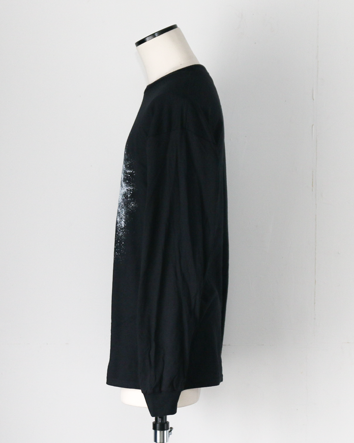 Cotton Expressions コットンエクスプレッション STARRY NIGHT L/S T-SHIRT Black