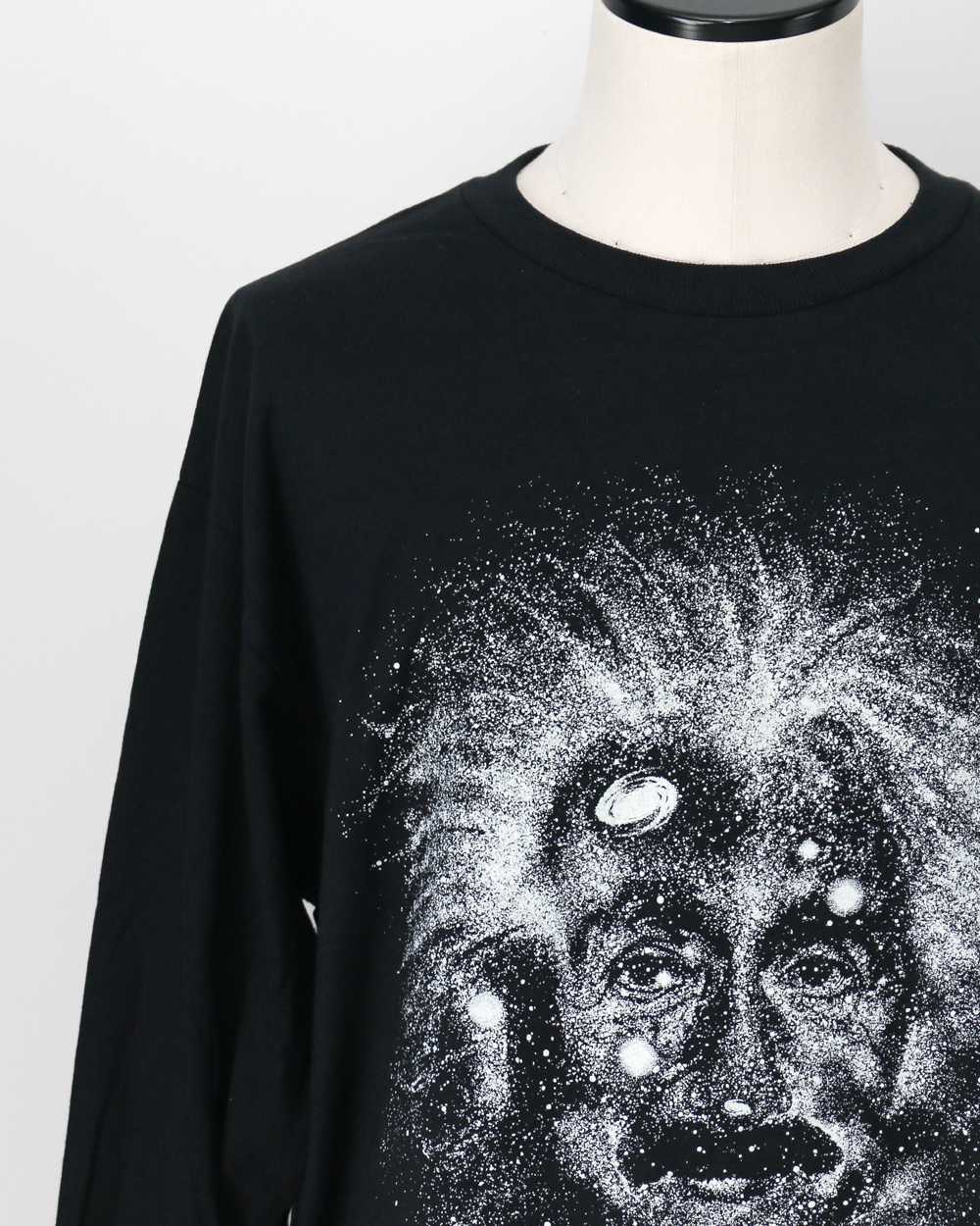 Cotton Expressions コットンエクスプレッション STARRY NIGHT L/S T-SHIRT Black