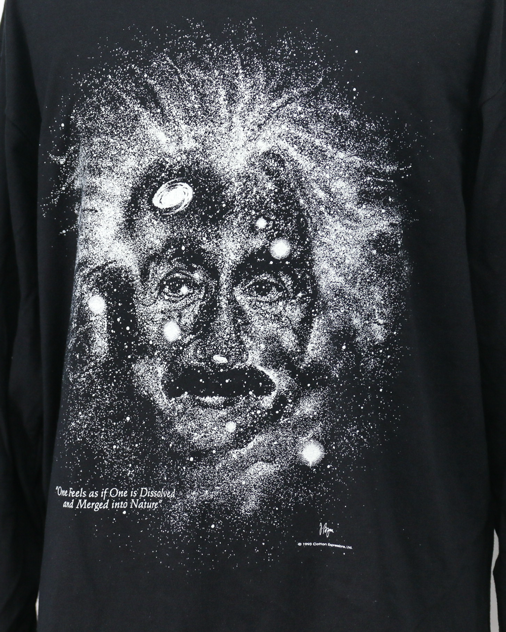 Cotton Expressions コットンエクスプレッション STARRY NIGHT L/S T-SHIRT Black