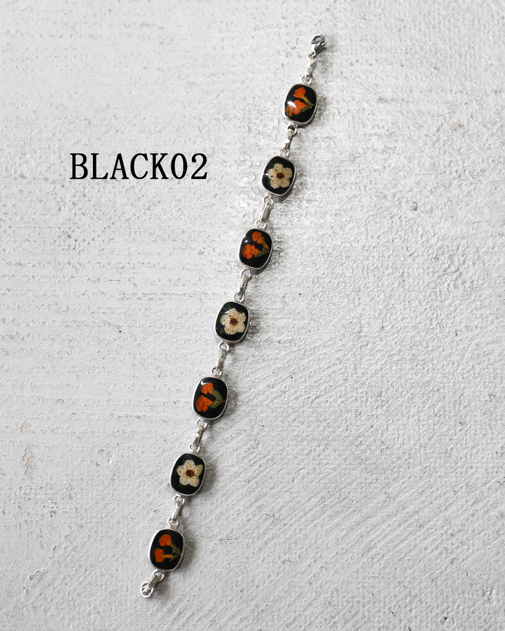 GUSTAVO FLOWER CHAIN BRACELET