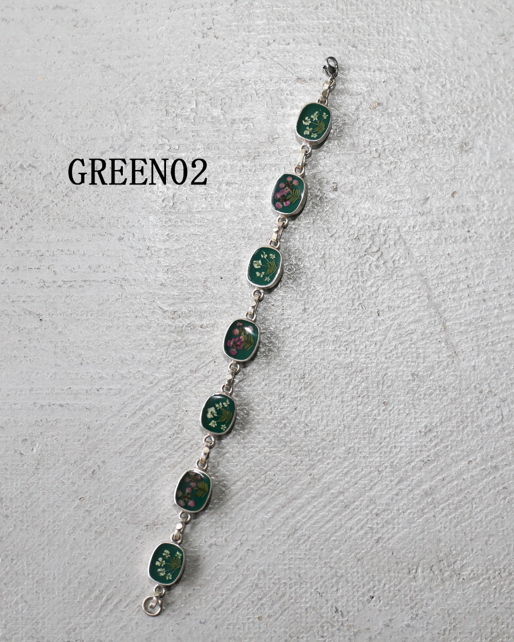 GUSTAVO FLOWER CHAIN BRACELET