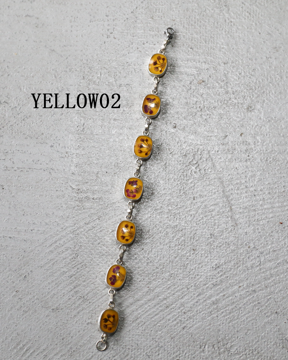 GUSTAVO FLOWER CHAIN BRACELET