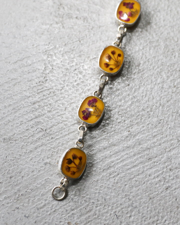 GUSTAVO FLOWER CHAIN BRACELET