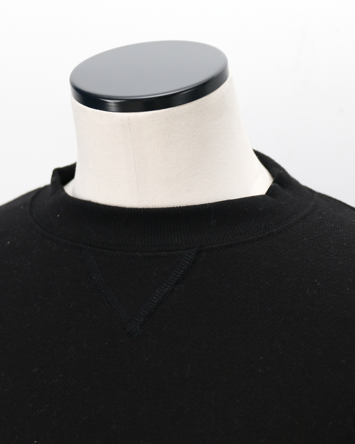 melple メイプル Dreamy Crewneck Black